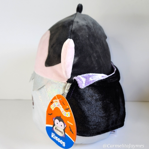 🎃 WAYLEE 🧛♂️ Kisses Vampire Hersheys X Squishmallow Halloween Candy Sq - Picture 5 of 10